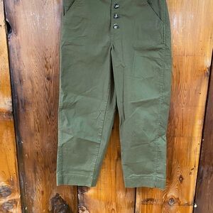 Madewell Olive Green Pants